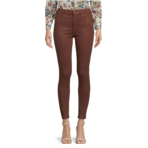 Joe's Jeans The Charlie High Rise Coated Skinny Jeans - Picture 1 of 12